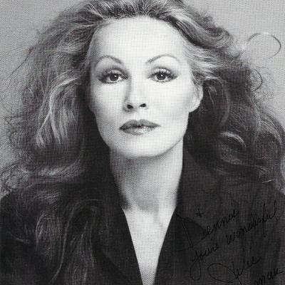 Catwoman Julie Newmar signed photo