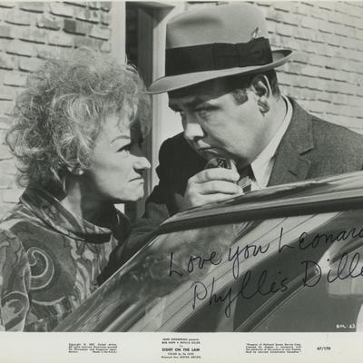 Eight on the Lam signed movie photo