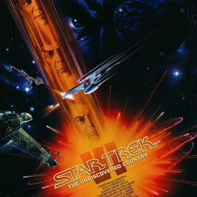 Star Trek VI: The Undiscovered Country 1991 original one sheet poster