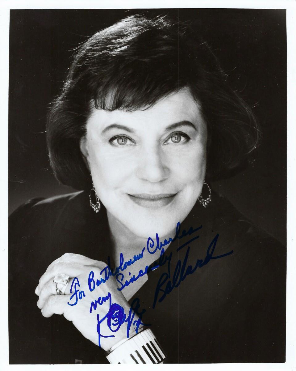 Kay Ballard signed photo | EstateSales.org
