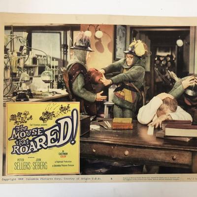 The Mouse That Roared original 1959 vintage lobby card