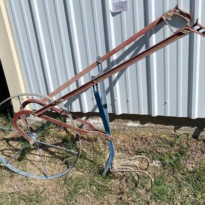Vintage Cultivating Plow
