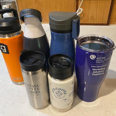 Tumbler Lot- Yeti, Contiga, Montana Coffeeâ€¦
