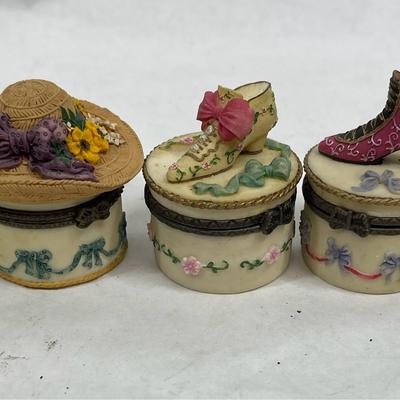 Trinket Box Collection - hats & boots