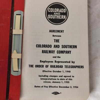 Colorado and Southern Railway union agreement 1948