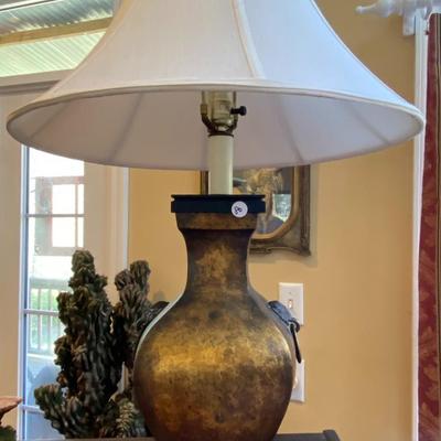 Modern Metallic Lamp