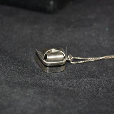 925 Sterling Nurse Pendant with 925 Sterling 18