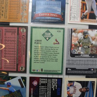 MLB Cards 8 Hall of Famers & 1 Autographed Card