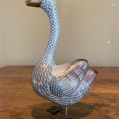 Single Cloissonne Goose