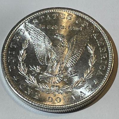1881-S MS63 Quality Morgan Silver Dollar as Pictured.