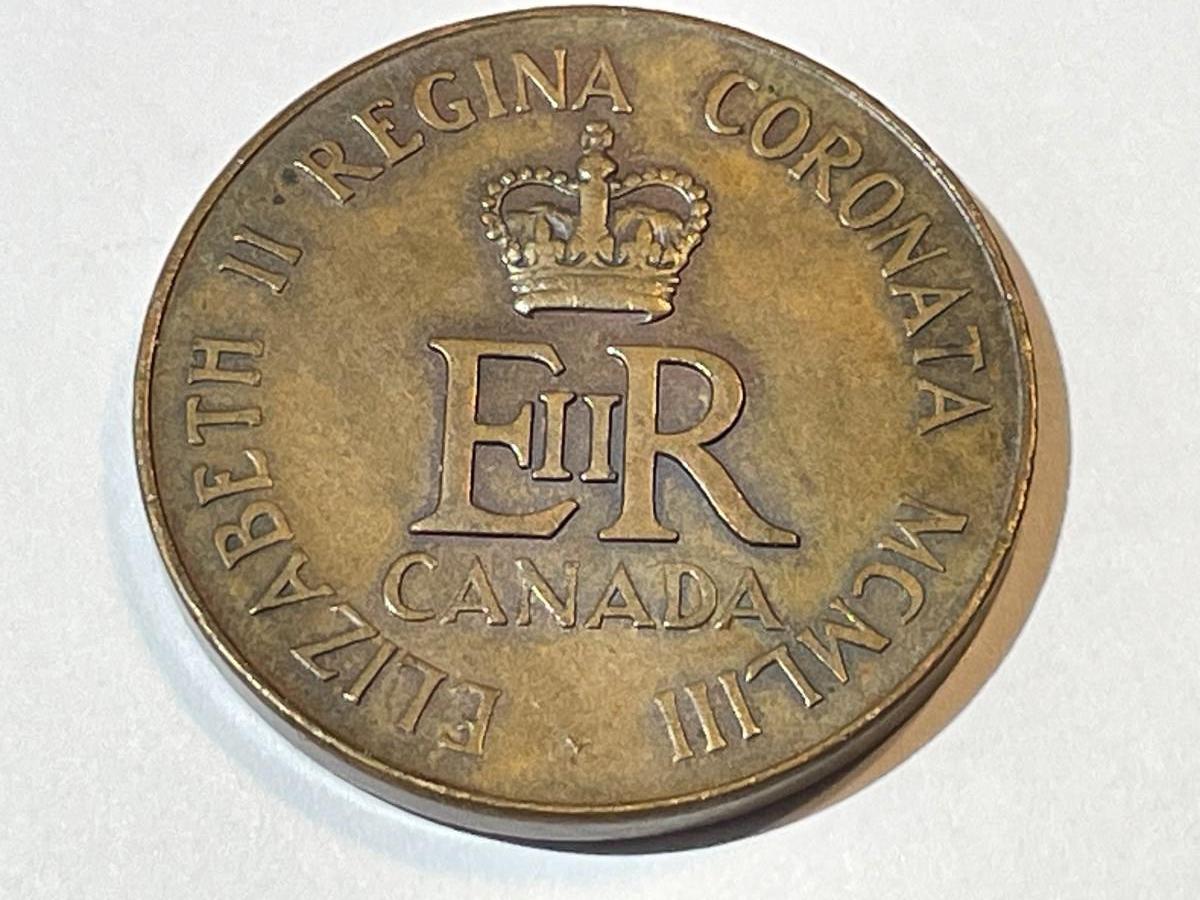 1953 Queen Elizabeth II Coronation Day Medal as Pictured. | EstateSales.org