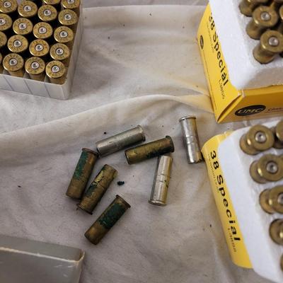 5 boxes of Assorted 38 special Brass