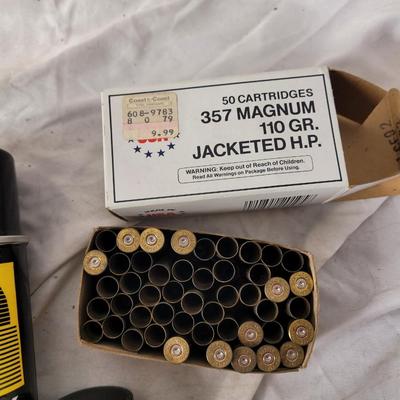 357 brass and 2 cans of break free