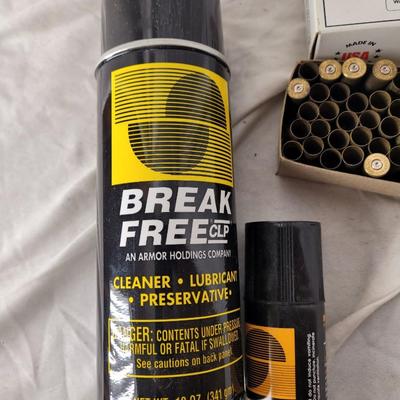 357 brass and 2 cans of break free