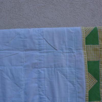 Hand Pieced and Hand Stitched Spring Quilt 88