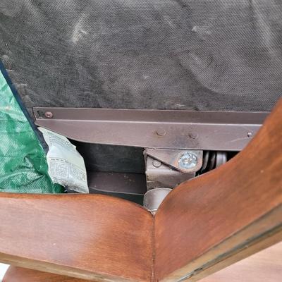 Hickory Leather Company executive chair. 1930s??