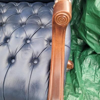 Hickory Leather Company executive chair. 1930s??