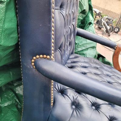 Hickory Leather Company executive chair. 1930s??