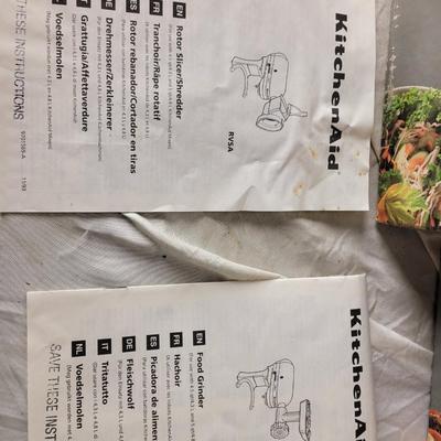 2 KitchenAid mixer attachments