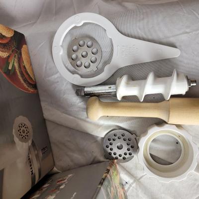 2 KitchenAid mixer attachments
