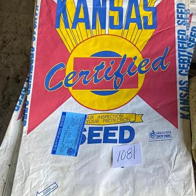 Kansas Seed Bags