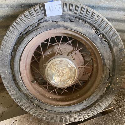 Vintage Tire and Rim