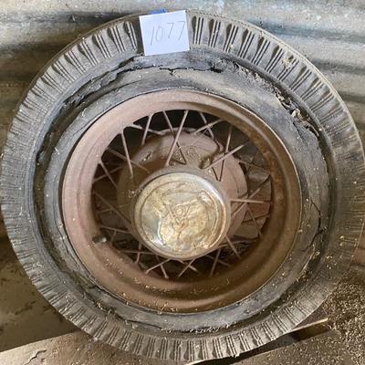Vintage Tire and Rim