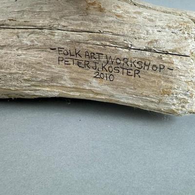 LR113 Folk Art Driftwood Tree by Peter J. Koster