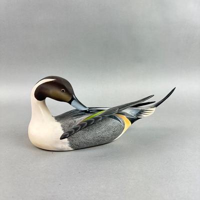 LR116 Handcarved Pintail Decoy by C.W. Waterfield 1989
