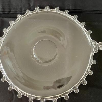 Heisey Lariat Glass Serving Plate