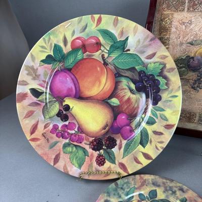 BB160 Large Fruit Charger, Tray, Luncheon Plates , Rochard Plates