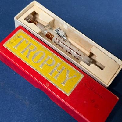 Antique glass syringes