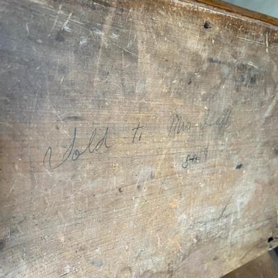 Antique primitive Potato bin