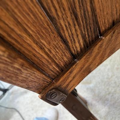 Antique fold up theatre seats