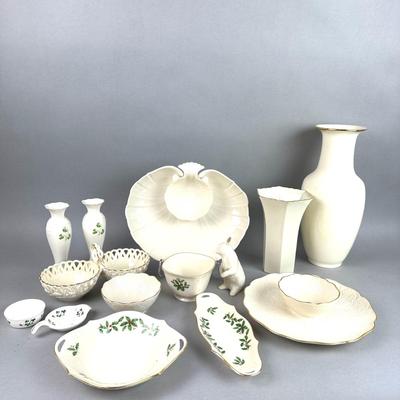 BB204 Large LENOX & Donegal China Lot