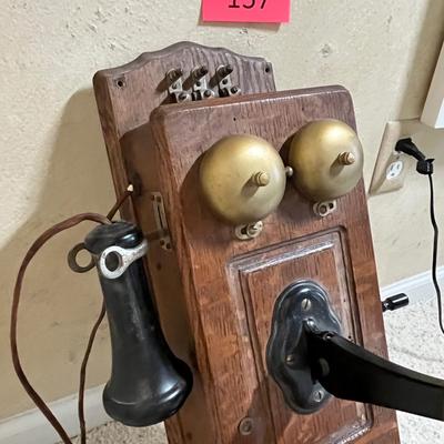 Oak Wall phone