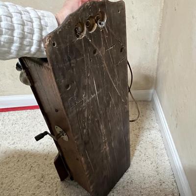 Oak Wall phone
