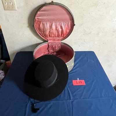 Hat in hat box