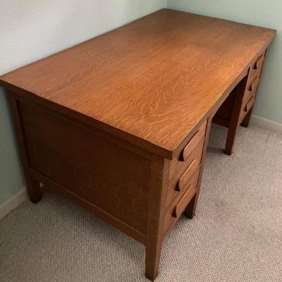 Vintage Oak Desk