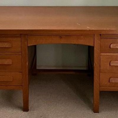 Vintage Oak Desk