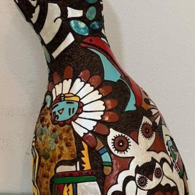 Decorative Gourd By Judy Cunningham