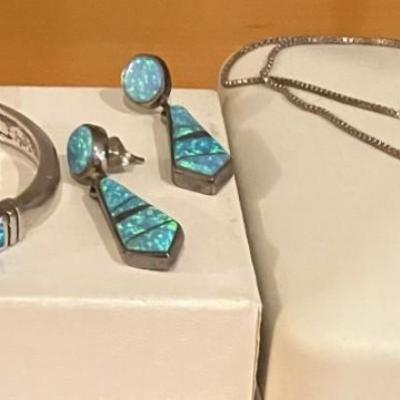 Sterling Silver Jewelry Set