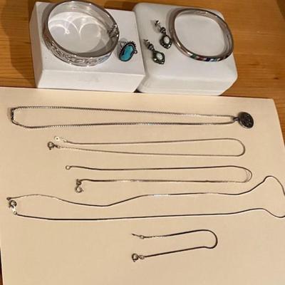 Sterling Jewelry Lot