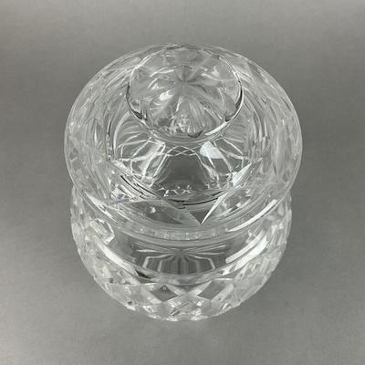 BB179 Waterford Crystal Cover Biscuit Barrel Jar