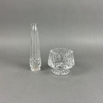 BB188 Waterford Crystal Budvase and Footed Bowl