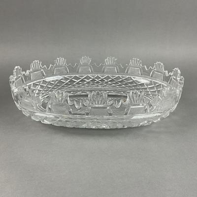 BB190 Waterford Crystal Master Cutter Kennedy Prestige Collection Oval Bowl