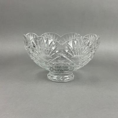 LR193 Waterford Crystal American Heritage Footed Centerpiece Bowl