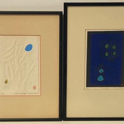 Haku Maki Signed Woodblock Prints