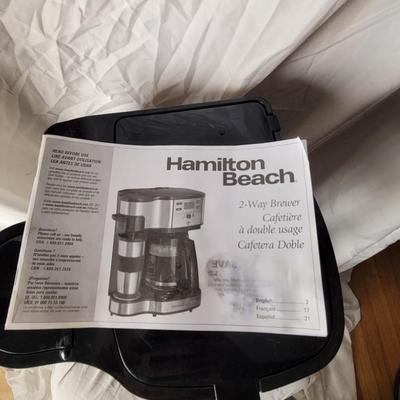 Hamilton Beach 2 way Brewer
