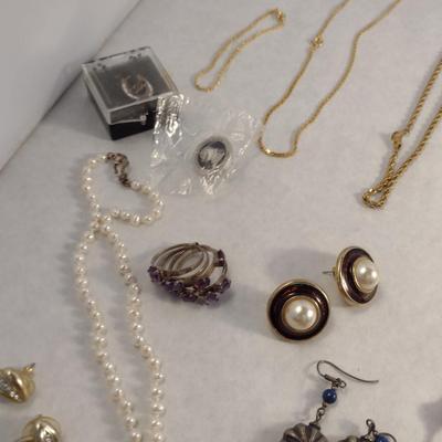 Collection of Fashion Jewelry- Necklaces, Earrings, Bracelets (#23)